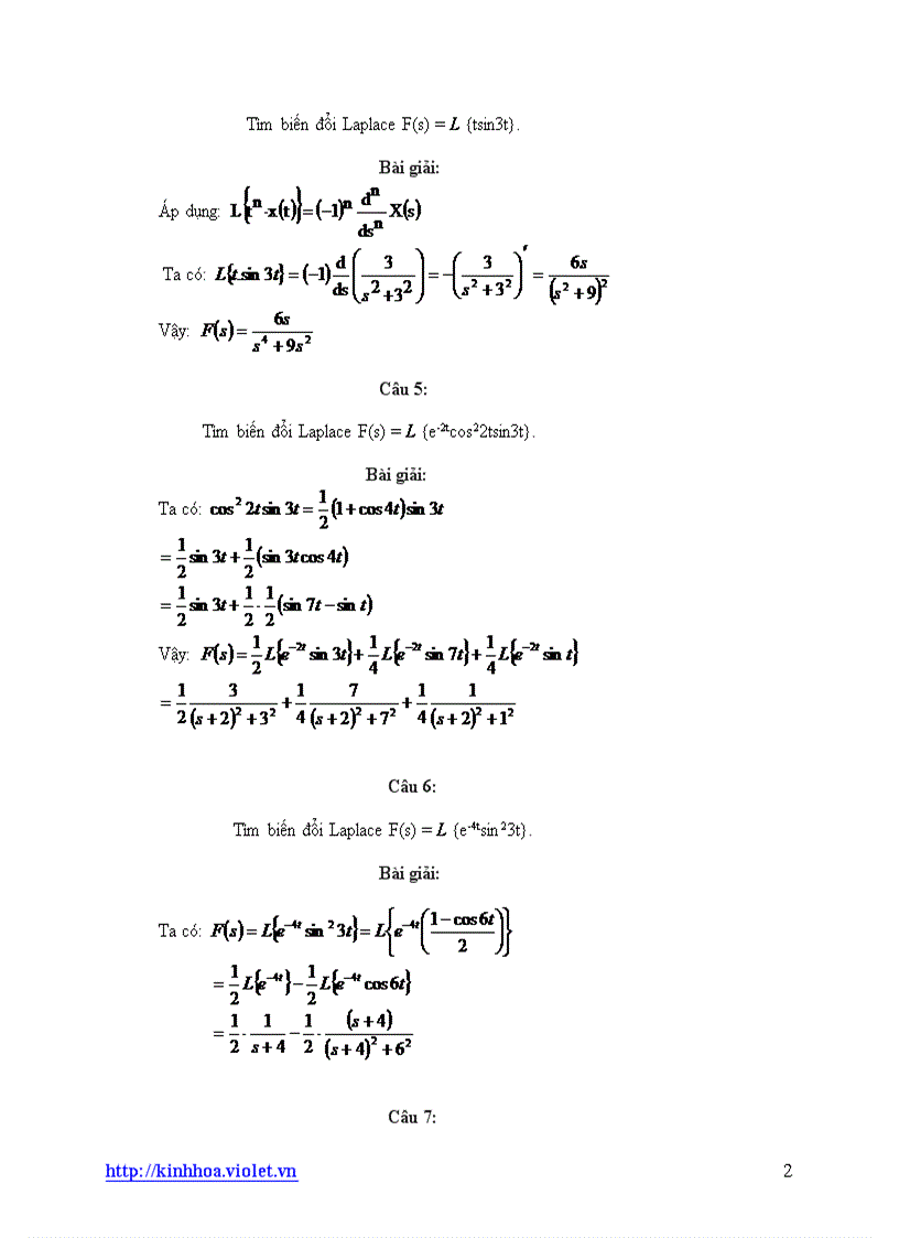 image for page Bài giải ngân hàng câu hỏi toán kĩ thuật