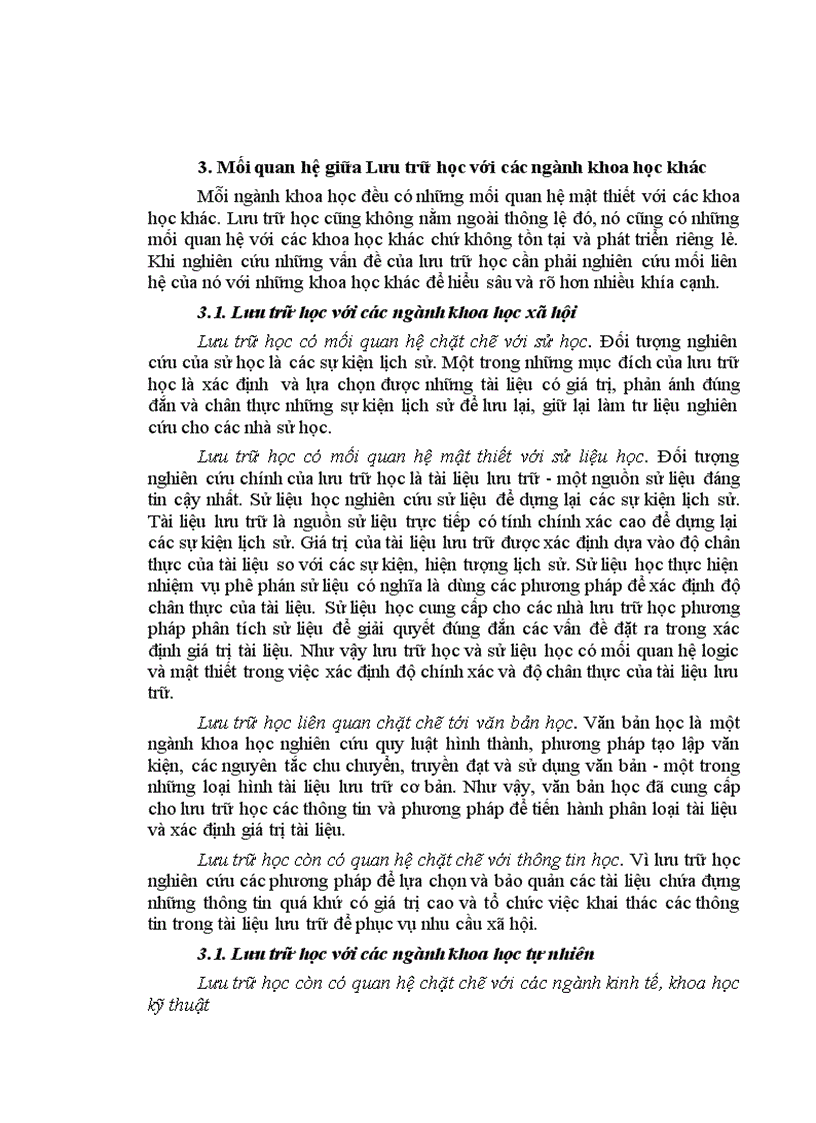 image for page NHẬP MÔN LƯU TRỮ HỌC Chương 1 Những vấn đề chung lưu trữ học