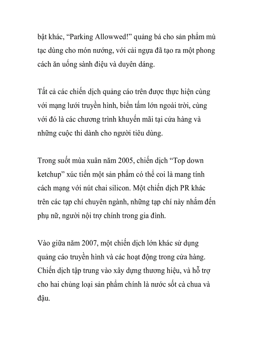 image for page HEINZ sáng tạo chất lượng tiện lợi