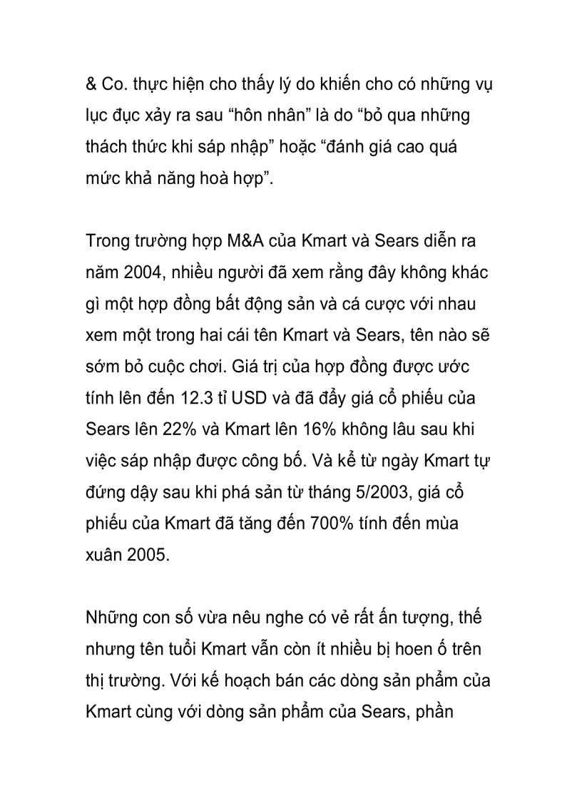 image for page Merger Acquisition Sáp nhập và Mua lại