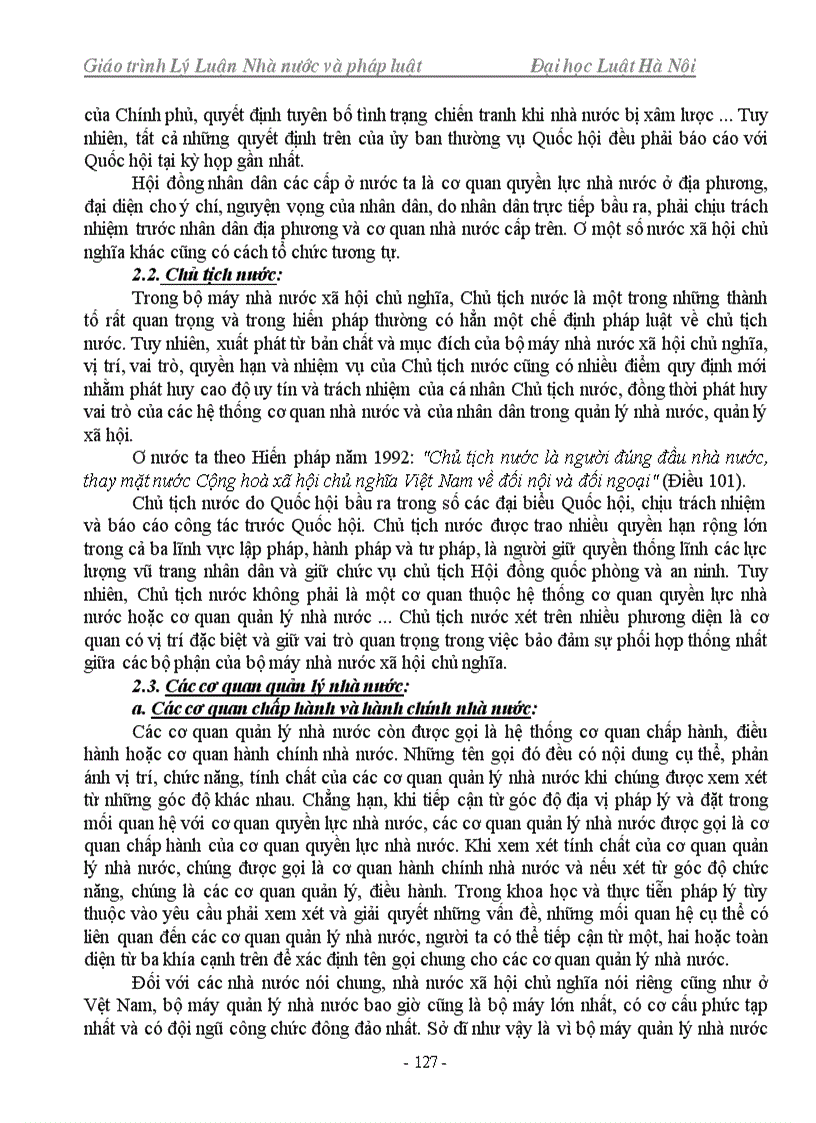 image for page Tài liệu học tập nghiên cứu thi cao học Giáo trình môn Lý luận chung về Nhà nước và Pháp Luật Trường Địa học Luật hà Nội phần 1 còn phần 2 nữa