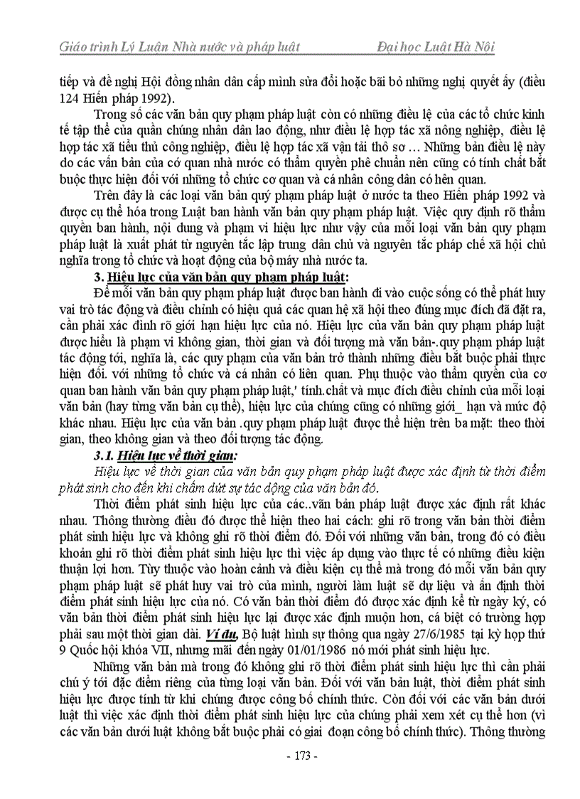 image for page Tài liệu học tập nghiên cứu thi cao học Giáo trình môn Lý luận chung về Nhà nước và Pháp Luật Trường Địa học Luật hà Nội phần 1 còn phần 2 nữa