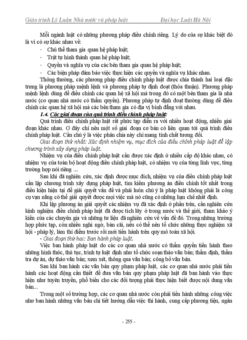 image for page Tài liệu học tập nghiên cứu thi cao học Giáo trình môn Lý luận chung về Nhà nước và Pháp Luật Trường Địa học Luật hà Nội phần 1 còn phần 2 nữa