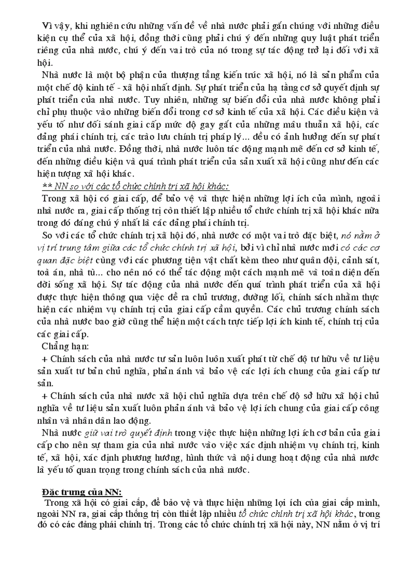 image for page Tài liệu ôn thi Cao học môn Lý luận chung về Nhà nước và Pháp luật dùng để thi trường Đại học Luật TPHCM