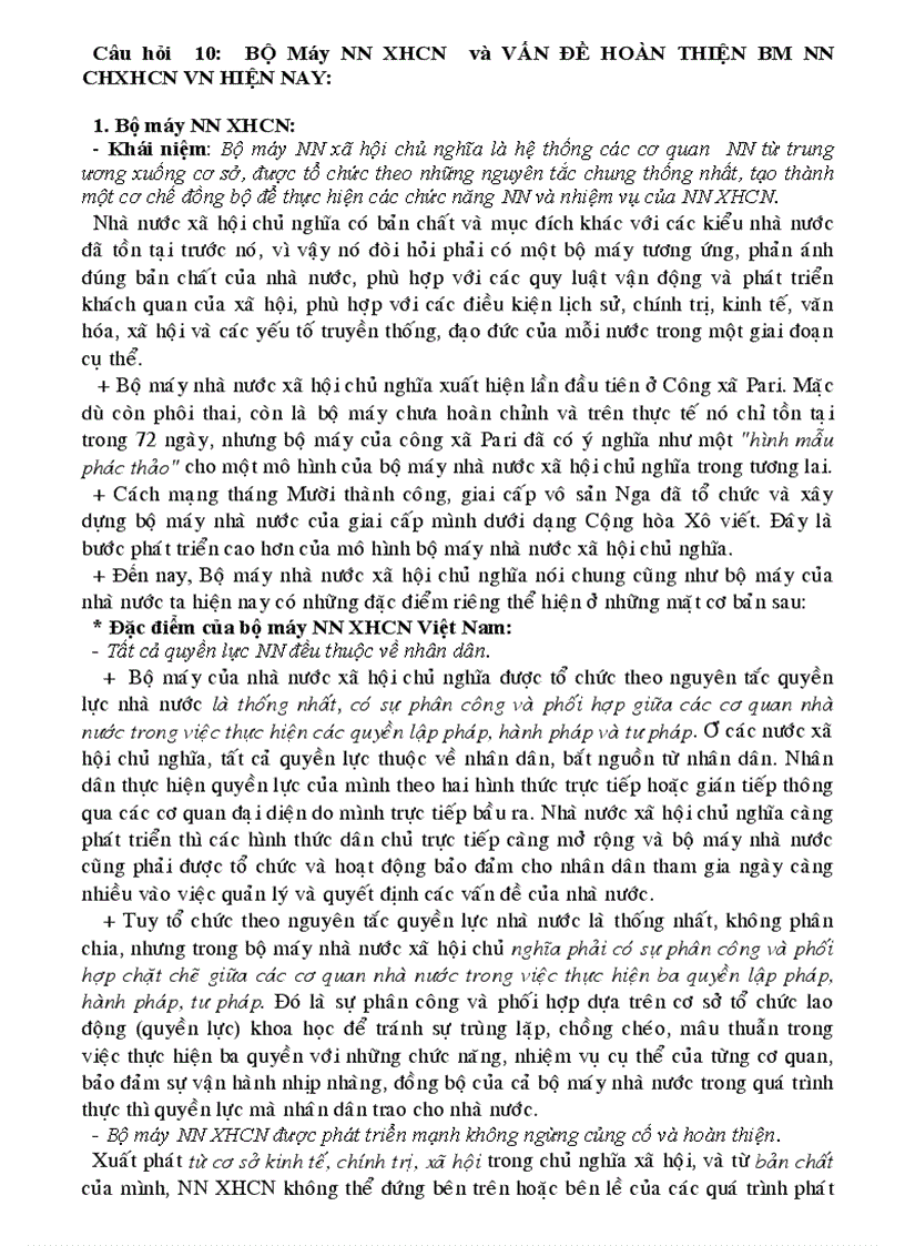 image for page Tài liệu ôn thi Cao học môn Lý luận chung về Nhà nước và Pháp luật dùng để thi trường Đại học Luật TPHCM