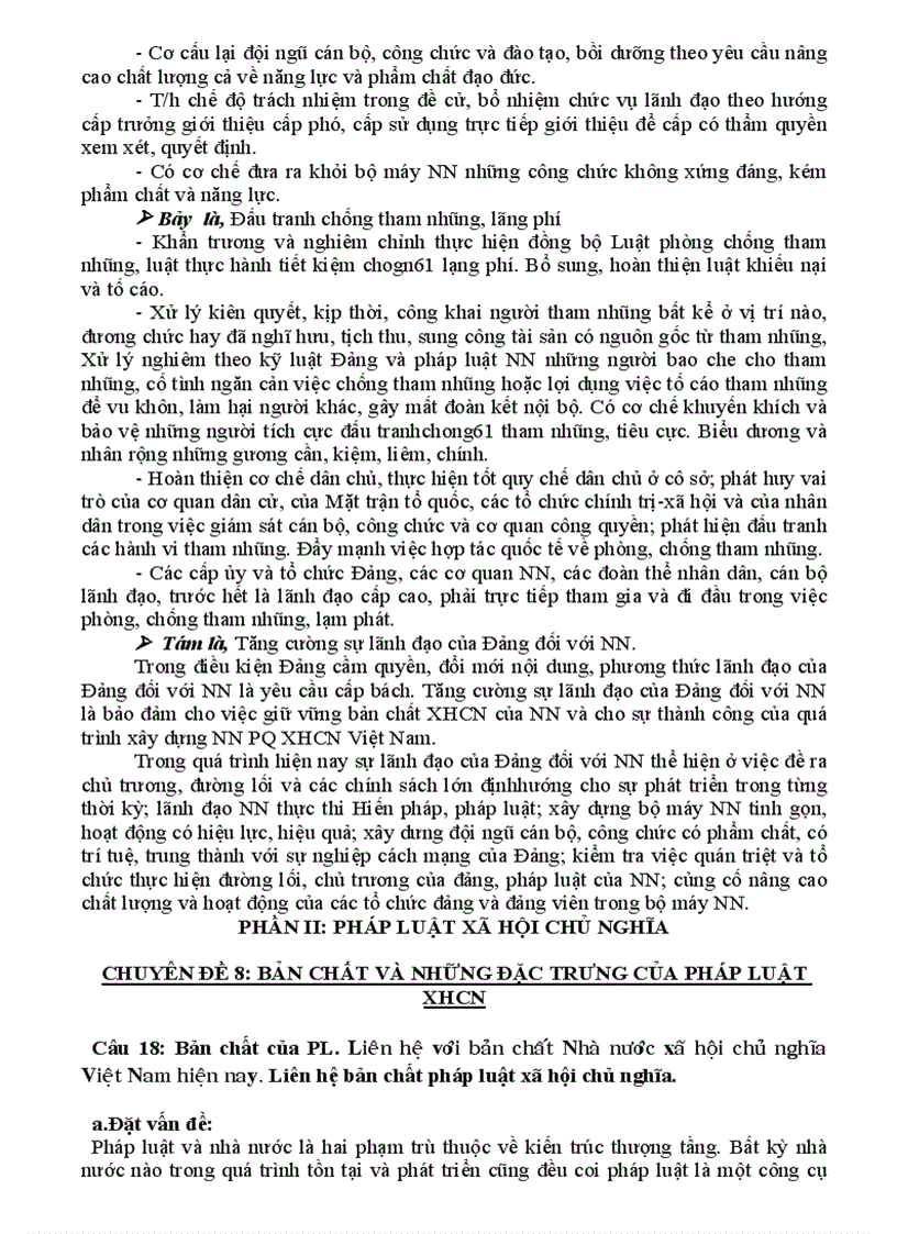 image for page Tài liệu ôn thi Cao học môn Lý luận chung về Nhà nước và Pháp luật dùng để thi trường Đại học Luật TPHCM