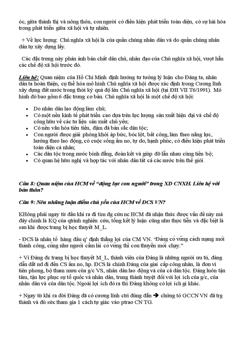 image for page Đề cương tư tưởng Hồ Chí Minh