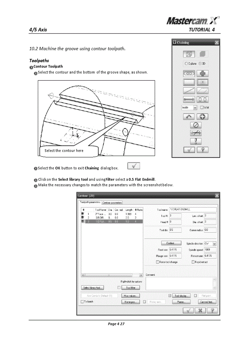 image for page Hướng dẫn sử dụng phần mềm Mastercam X3