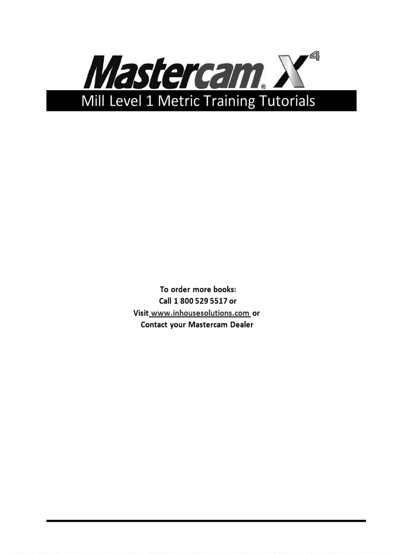 image for page Hướng dẫn sử dụng phần mềm Mastercam X4 1