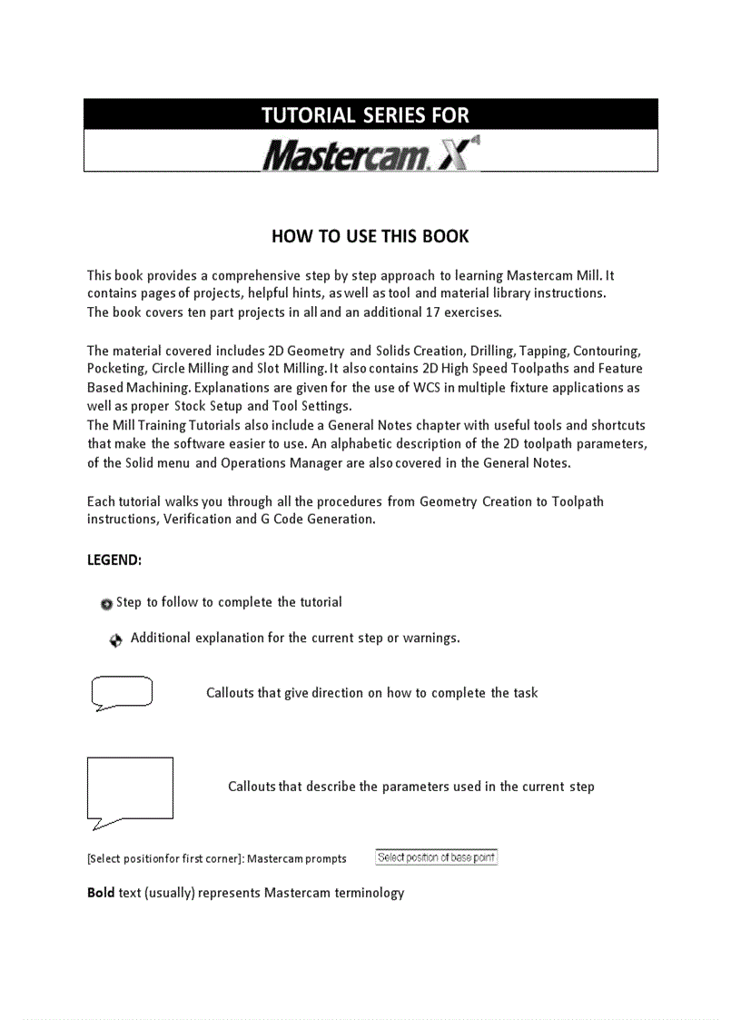 image for page Hướng dẫn sử dụng phần mềm Mastercam X4 1