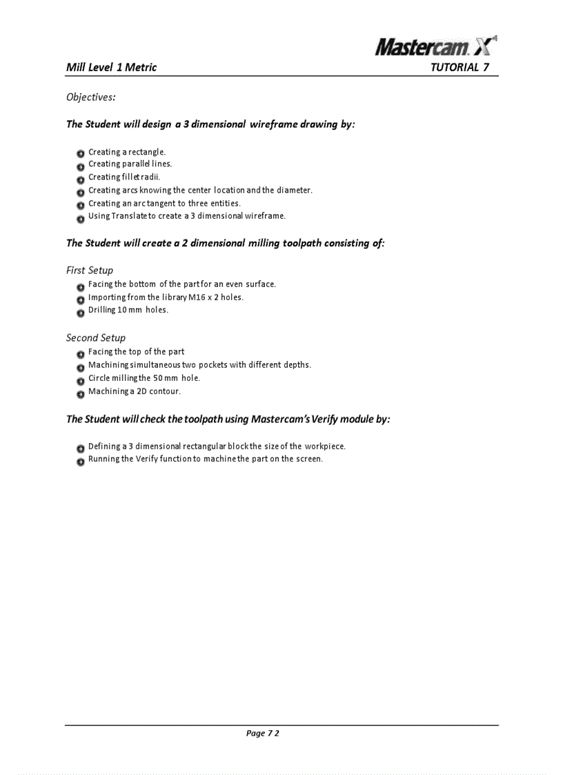 image for page Hướng dẫn sử dụng phần mềm Mastercam X4 1