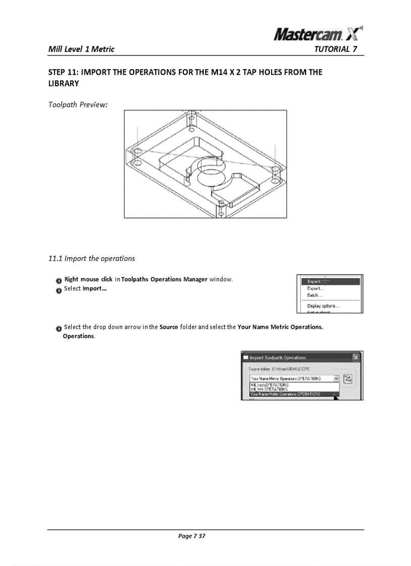 image for page Hướng dẫn sử dụng phần mềm Mastercam X4 1