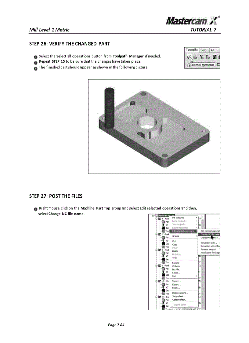 image for page Hướng dẫn sử dụng phần mềm Mastercam X4 1
