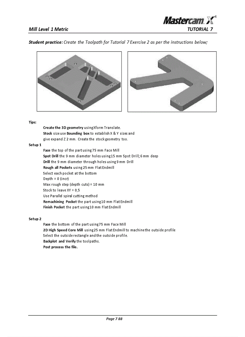 image for page Hướng dẫn sử dụng phần mềm Mastercam X4 1