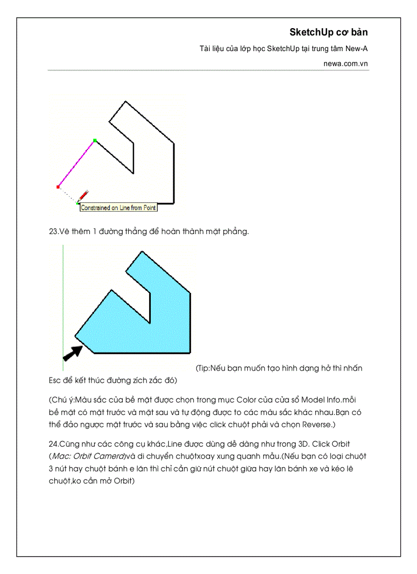 image for page Giáo trình sketch up