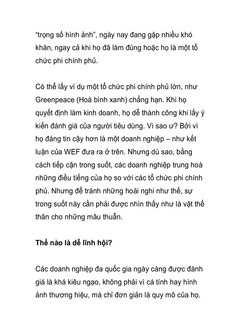 image for page Xây dựng niềm tin Nhiệm vụ của thương hiệu