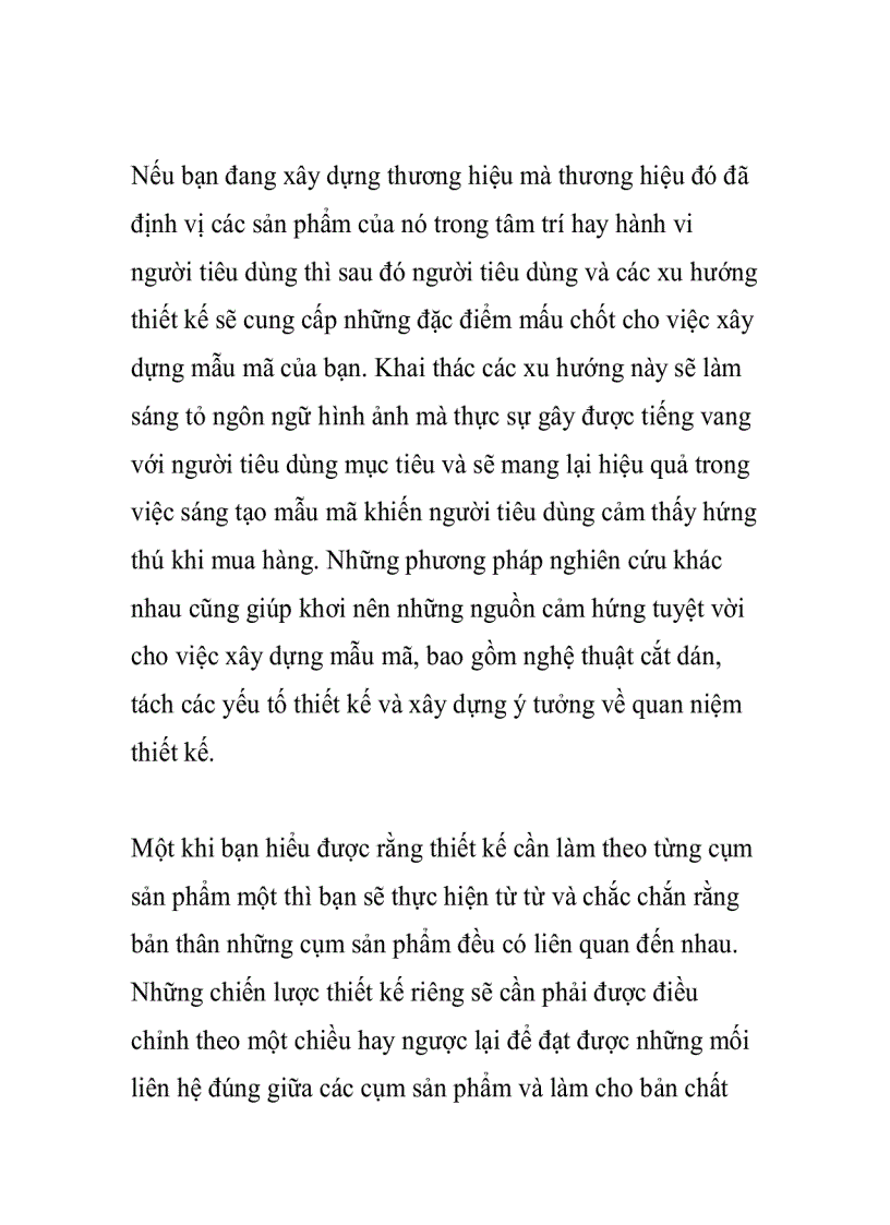 image for page Khoa học và nghệ thuật trong xây dựng mẫu mã thương hiệu