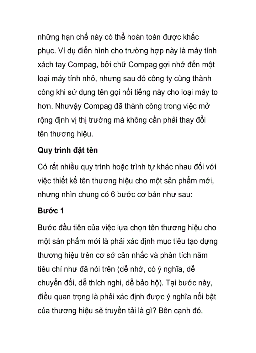 image for page Lựa chọn các yếu tố thương hiệu