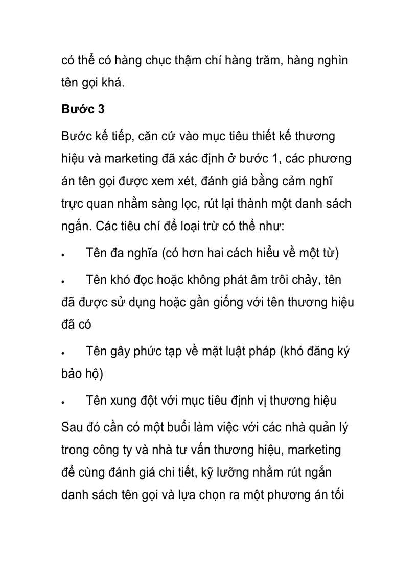 image for page Lựa chọn các yếu tố thương hiệu