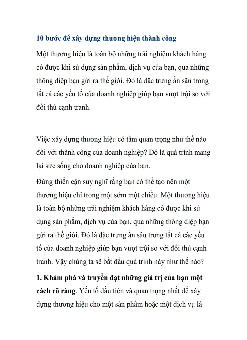 image for page 10 bước để xây dựng thương hiệu thành công
