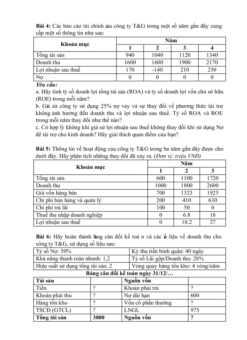 image for page Các dạng bài tập TCDN từ dễ đến khó đầy đủ các nội dung của môn học 2 1