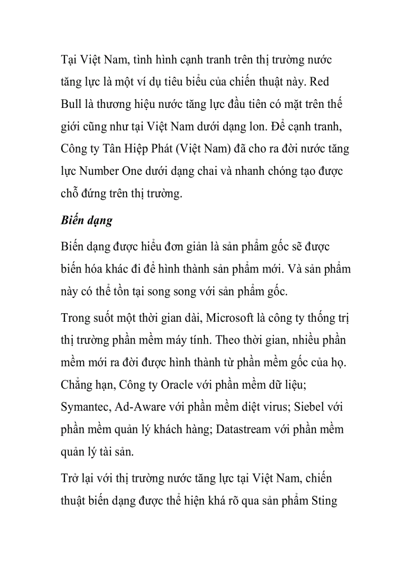 image for page Chiến lược chủng loại mới