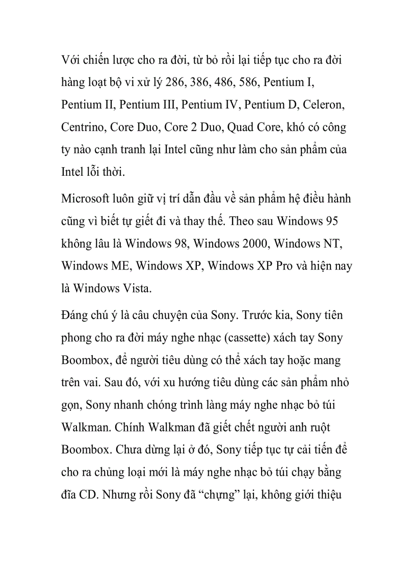 image for page Chiến lược chủng loại mới