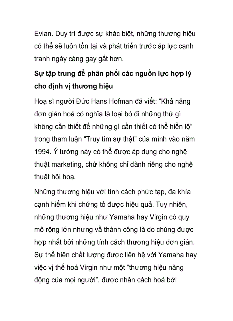 image for page Những yếu tố cần thiết giữ vị thế một thương hiệu mạnh