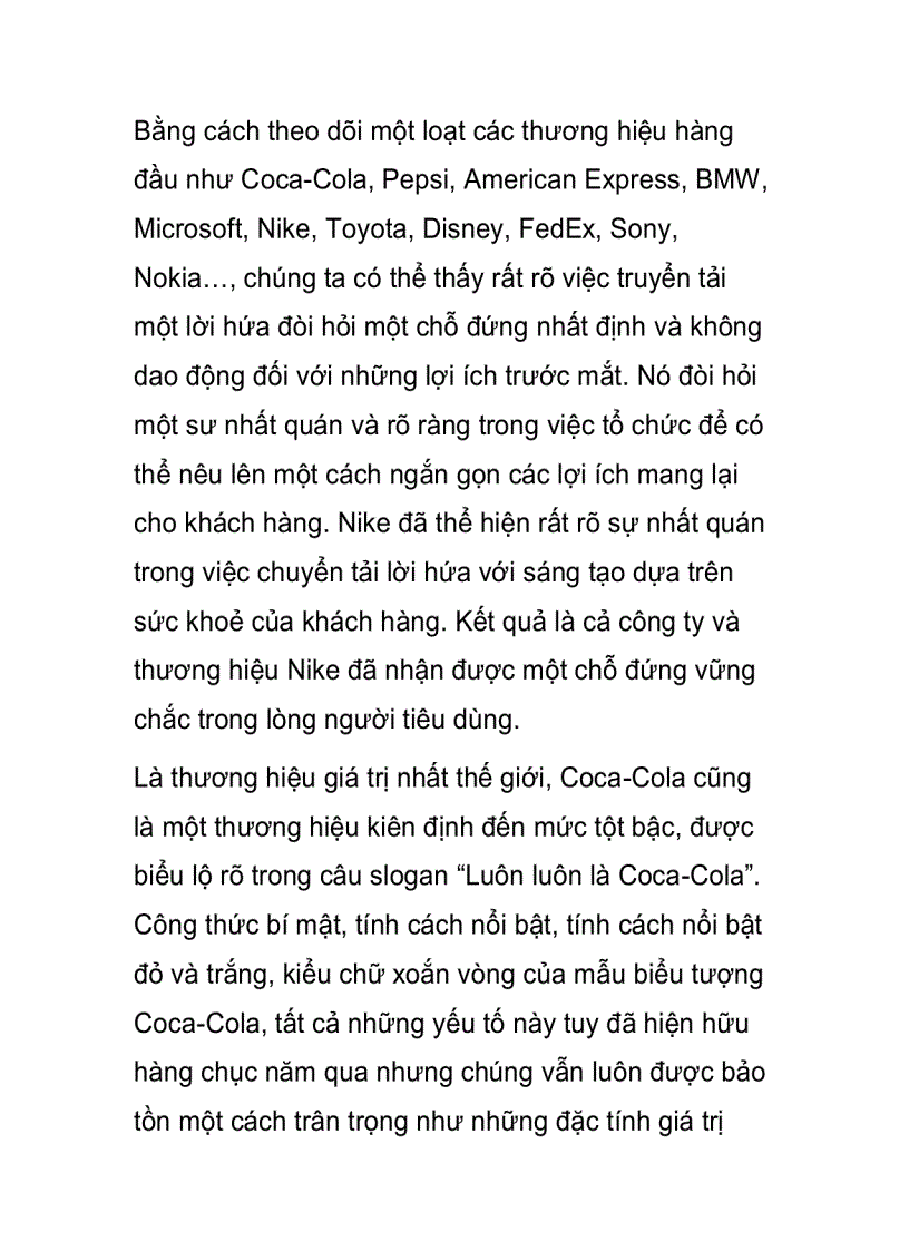 image for page Những yếu tố cần thiết giữ vị thế một thương hiệu mạnh