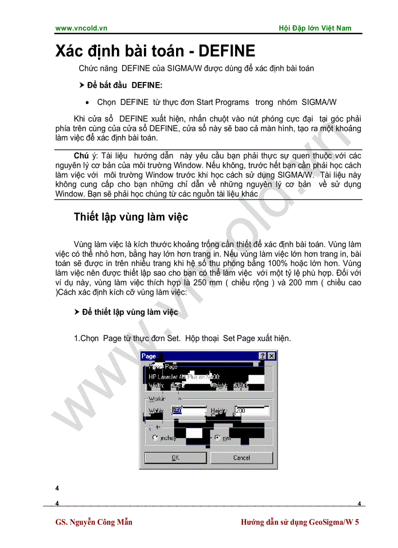 image for page Hướng dẫn sử dụng GEOSIGMA