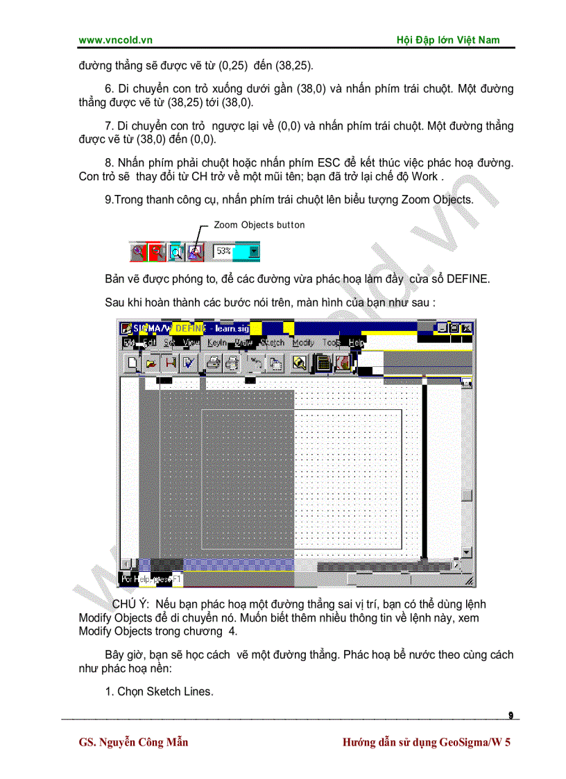 image for page Hướng dẫn sử dụng GEOSIGMA