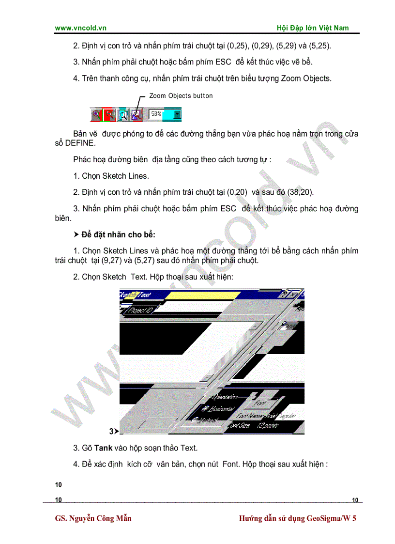 image for page Hướng dẫn sử dụng GEOSIGMA