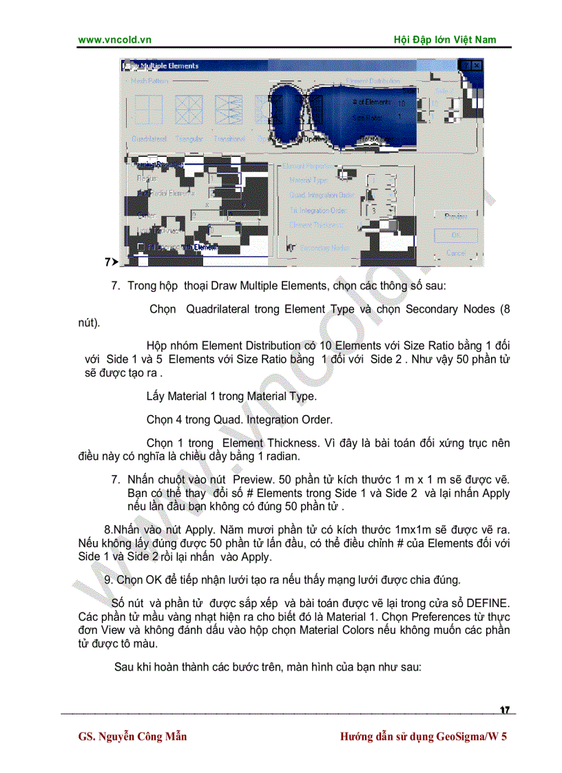image for page Hướng dẫn sử dụng GEOSIGMA