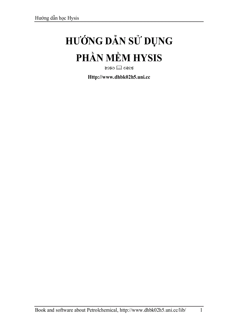 image for page Hướng dẫn học hysiss