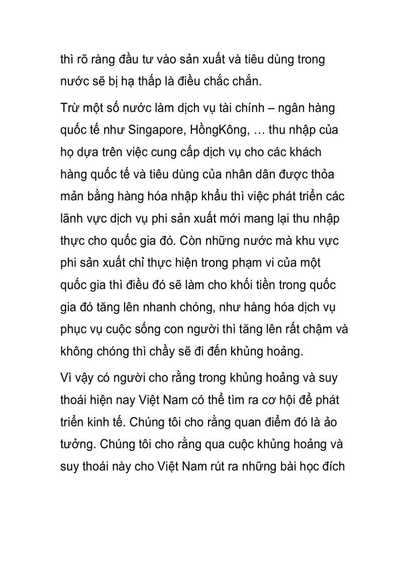 image for page Nguyên nhân và bản chất của khủng hoảng kinh tế tài chính hiện nay những giải pháp nhằm khắc phục những khó khăn