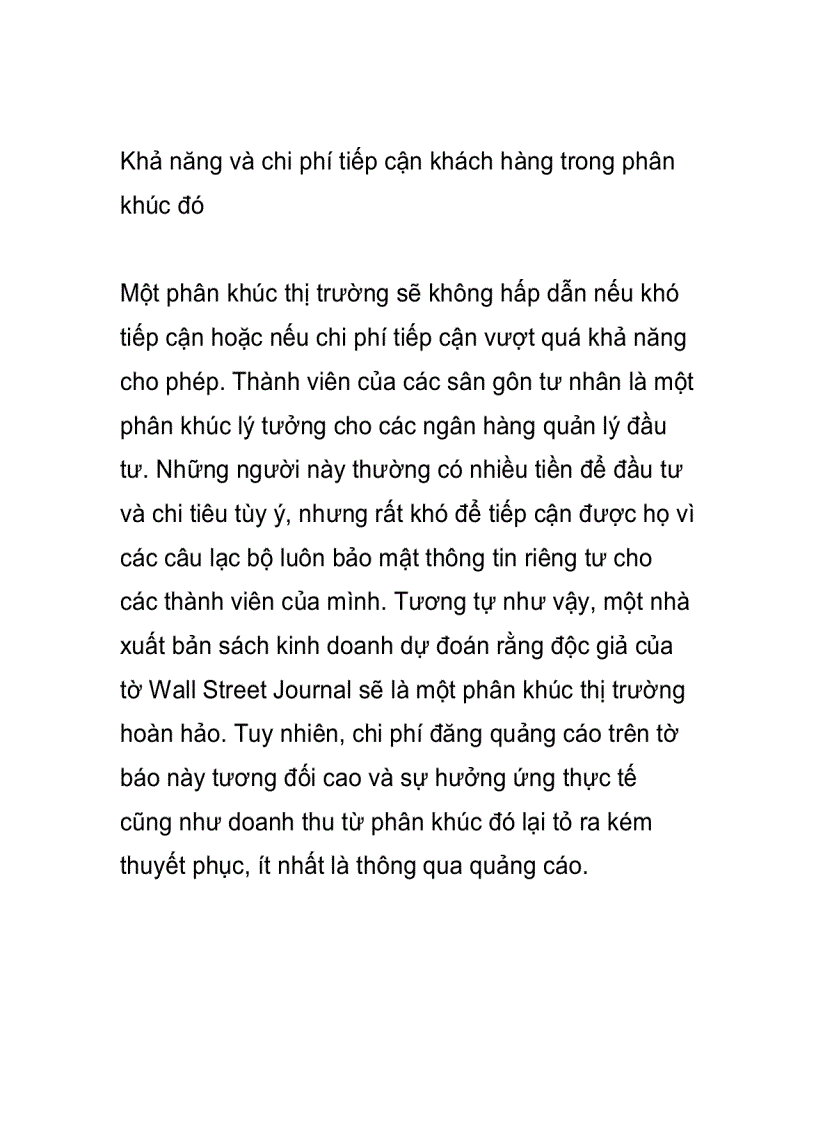 image for page Từ phân khúc thị trường đến việc xác định khách hàng mục tiêu