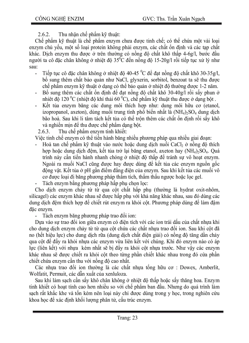 image for page Công nghệ enzym