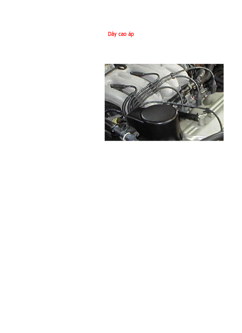 image for page Hệ Thống Đánh Lửa Trên Ôtô