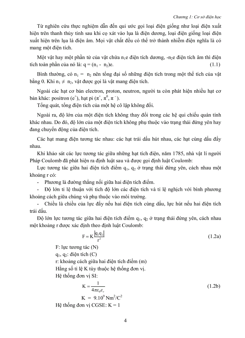 Bài giảng kĩ thuật điện tử