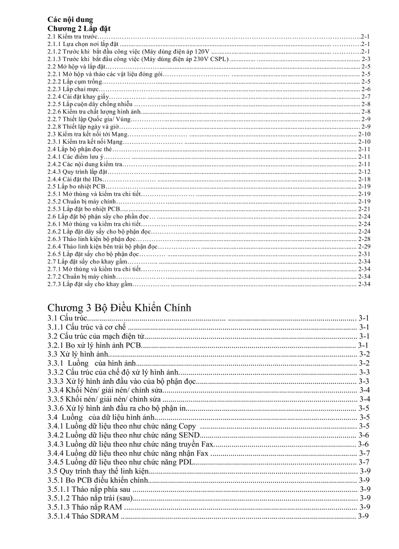 image for page Hướng dẫn sửa chữa máy photo Canon IR 2016 và IR2020 đầy đủ 1