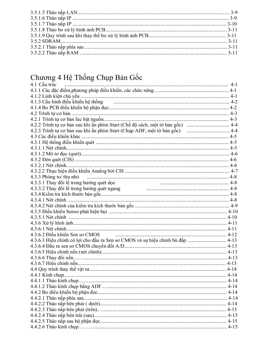 image for page Hướng dẫn sửa chữa máy photo Canon IR 2016 và IR2020 đầy đủ 1