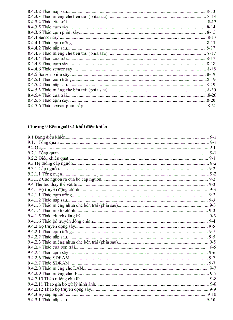 image for page Hướng dẫn sửa chữa máy photo Canon IR 2016 và IR2020 đầy đủ 1