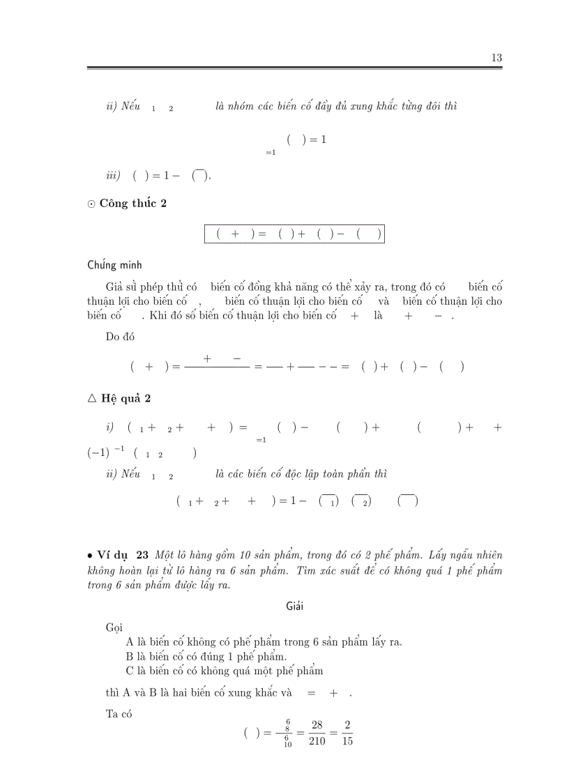 image for page Giáo trình xác xuất thống kê