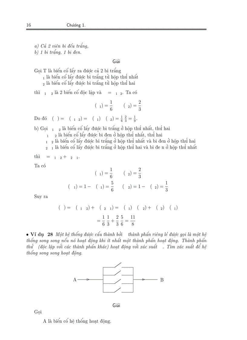 image for page Giáo trình xác xuất thống kê
