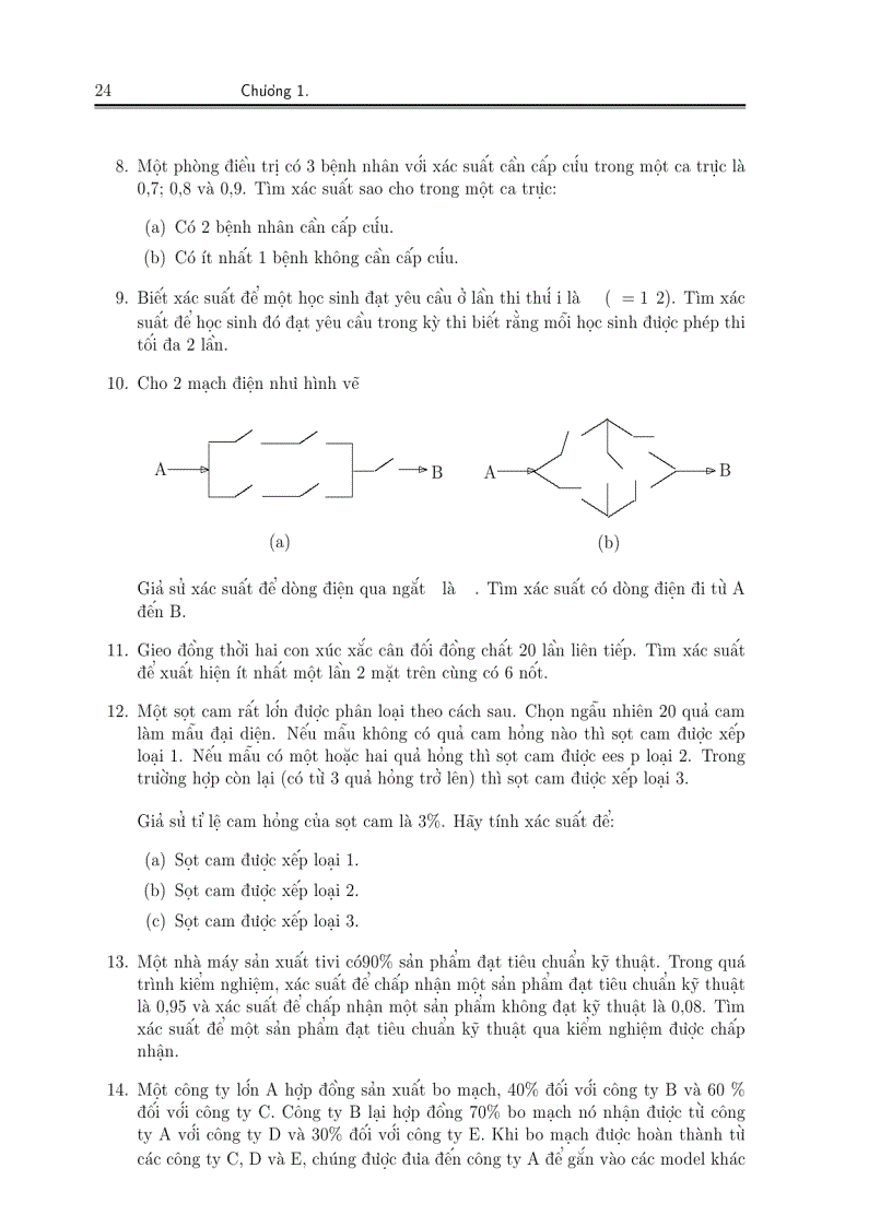 image for page Giáo trình xác xuất thống kê