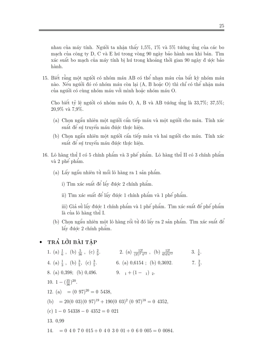 image for page Giáo trình xác xuất thống kê