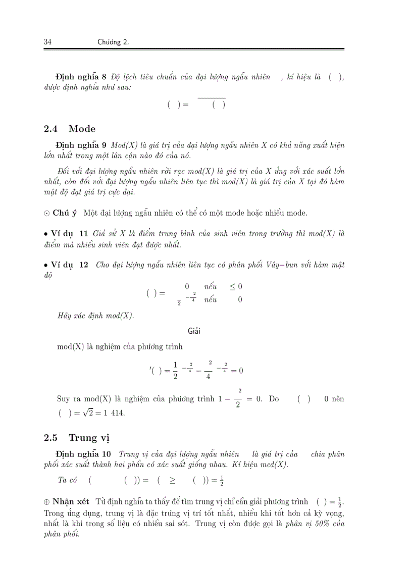 image for page Giáo trình xác xuất thống kê