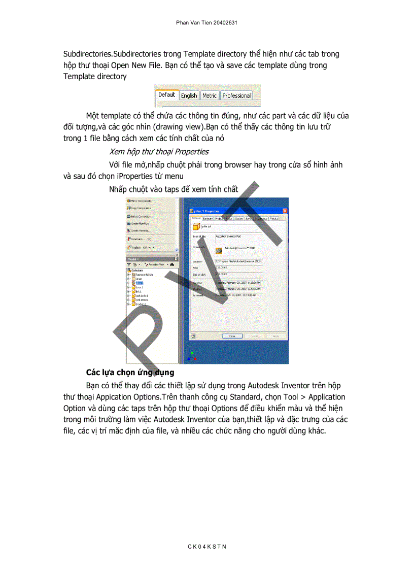 image for page Hướng dẫn sử dụng phần mềm Autodesk Inventor