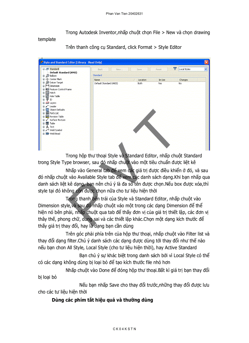 image for page Hướng dẫn sử dụng phần mềm Autodesk Inventor