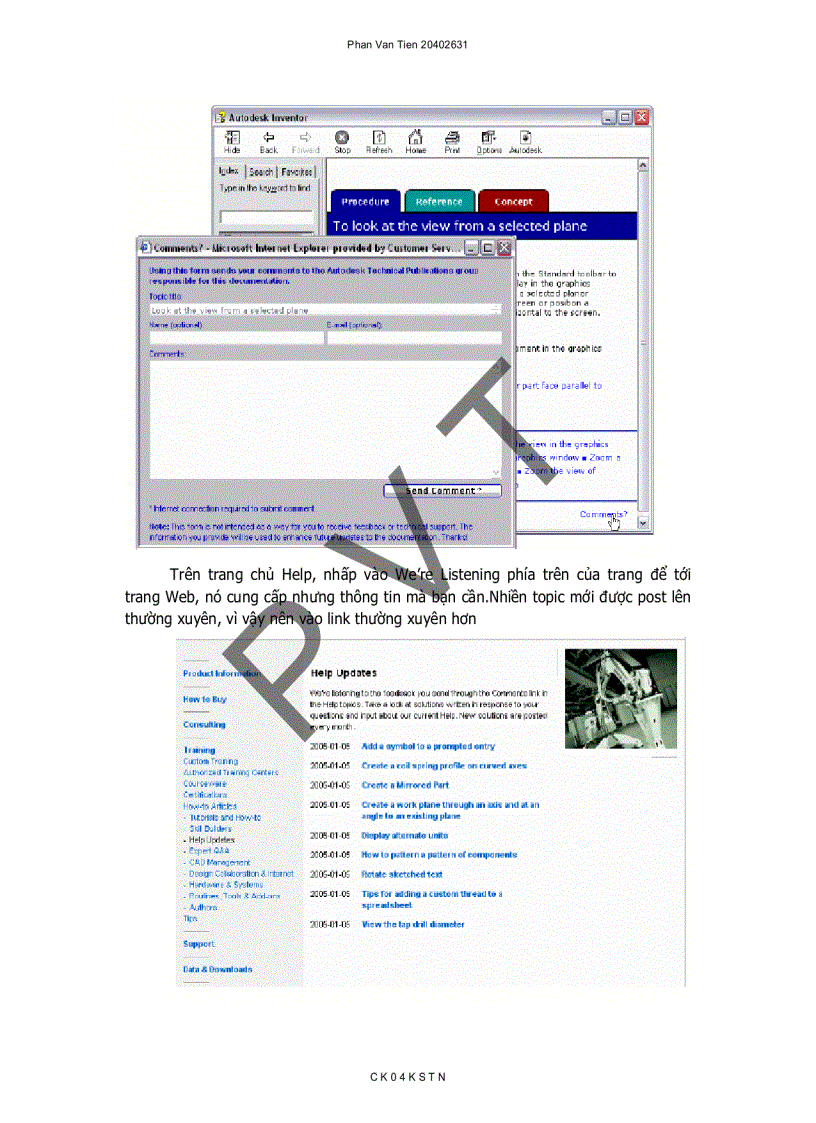 image for page Hướng dẫn sử dụng phần mềm Autodesk Inventor